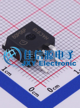 场效应管(MOSFET)     SPB80P06PG   TO-263-3