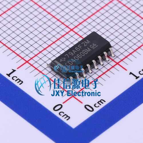 计数器/分频器     CD4060BM  TI()  SOIC-16