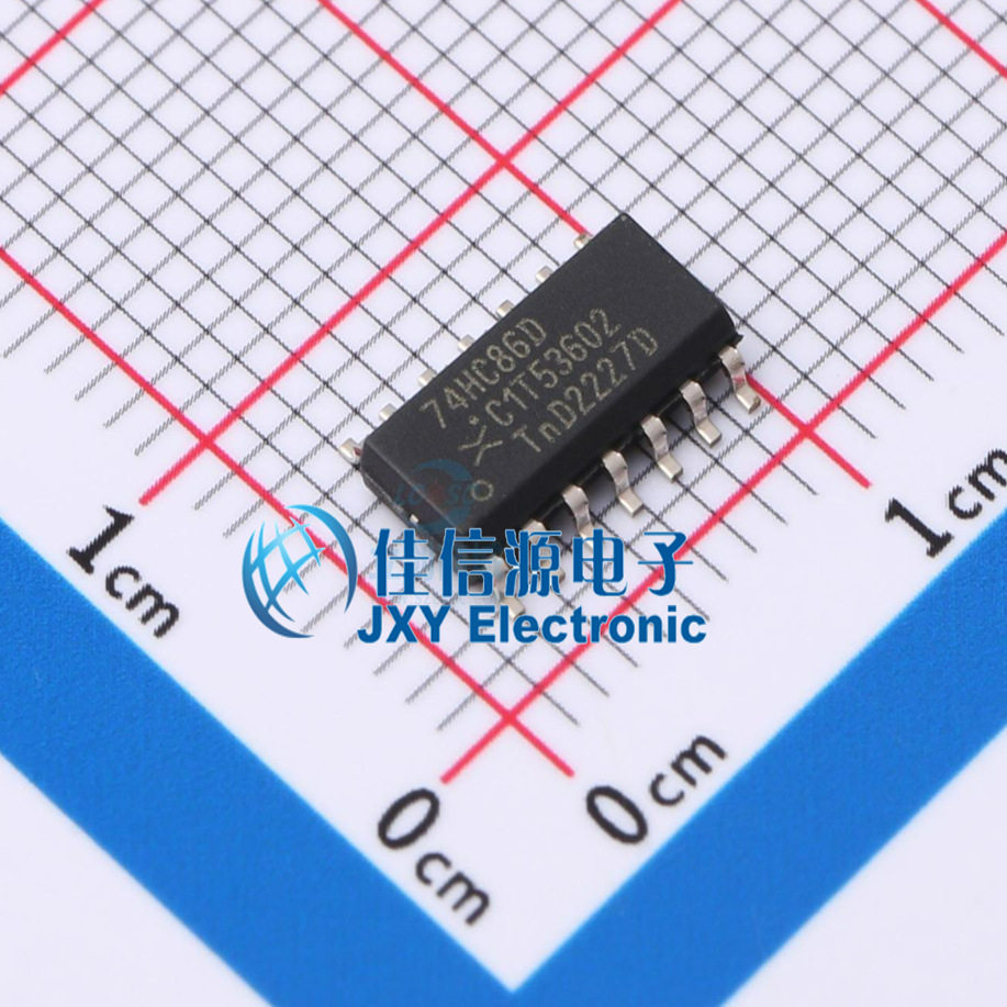 逻辑门     74HC86D,652  Nexperia(安世)  SO-14