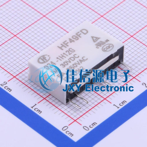 功率继电器      HF49FD/024-1H12G   HF(宏发)