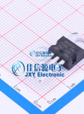 达林顿管    BDX53C  ST(意法半导体)  TO-220-3