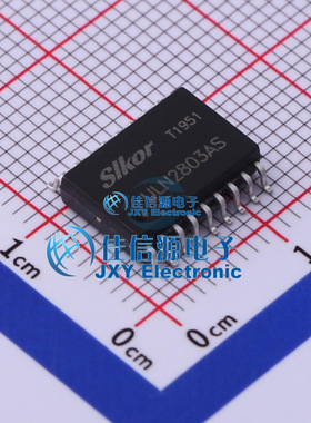 达林顿晶体管阵列   ULN2803AS  Slkor(萨科微)  SOP-18