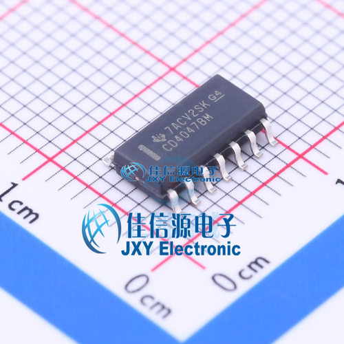 单稳态多谐振荡器     CD4047BM96  TI()  SOP-14