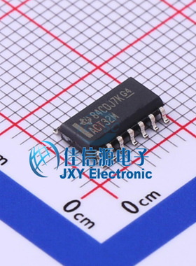 逻辑门     CD74ACT32M  TI()  SOIC-14