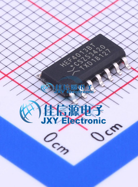 触发器     HEF4013BT,653  Nexperia(安世)  SOIC-14