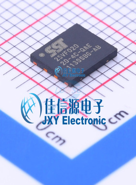 SST25VF020-20-4C-QAE  MICROCHIP(美国微芯)  WSON-8
