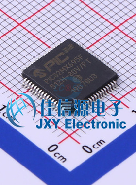 PIC32MX695F512H-80V/PT MICROCHIP(美国微芯) TQFP-64