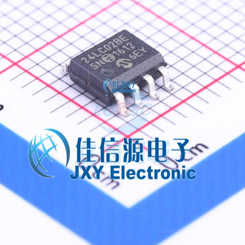 24LC02B-E/SN  MICROCHIP(美国微芯)  SOIC-8_150mil