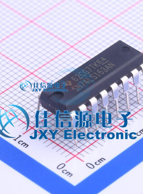 计数器/分频器     SN74LS163AN  TI()  DIP-16
