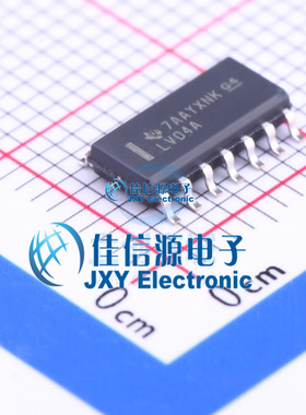 反相器 SN74LV04ADR TI SOIC-14全新6通道1输入2V~5.5V20uA