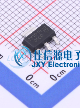 三极管(BJT)   ZXTP19060CGTA  DIODES(美台)  SOT-223-4