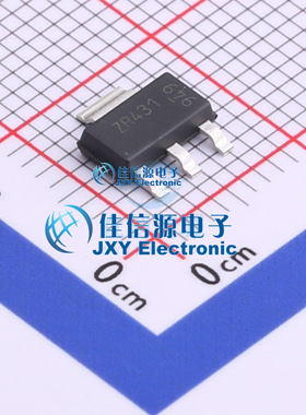 电压基准芯片 ZR431GTA DIODES(美台) SOT-223 可调2.5V-20V ±2%