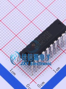 缓冲器/驱动器    SN74HCT244N  TI(德州仪器)  PDIP-20