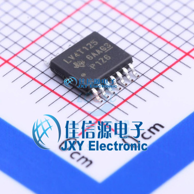 缓冲器/驱动器    SN74LV4T125PWR  TI(德州仪器)  TSSOP-14