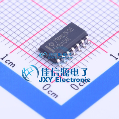 转换器/电平移位器     TXS0104EDR  TI()  SOIC-14