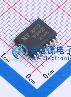 电流传感器    MT9222WT-30BR5  MagnTek(麦歌恩)  SOP-16-300mil