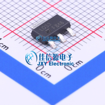 线性稳压器(LDO)  LD1117S33TR  ST(意法半导体)  SOT-223
