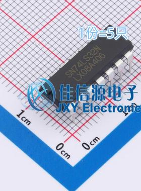 逻辑门 SN74LS32N LX(灵星芯微) DIP-14 4通道2uA或门2V~6V(5只)