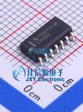 反相器 SN74LVC06ADR TI SOIC-14全新6通道1输入1.65V~3.6V1uA