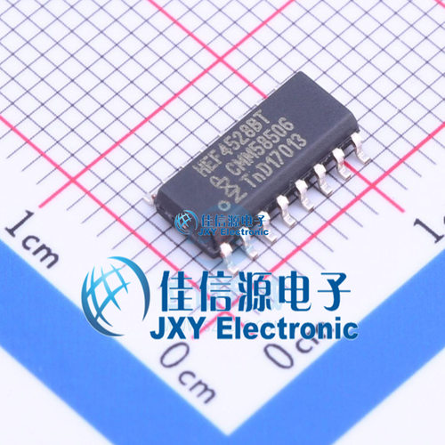 单稳态多谐振荡器     HEF4528BT,653  Nexperia(安世)  SOIC-16