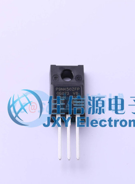 场效应管(MOSFET)     STP9NK50ZFP  ST(意法半导体)  TO-220