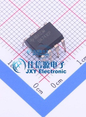 运算放大器 UA741CP TI DIP-8 UA741 通用运算放大器 单路 80nA