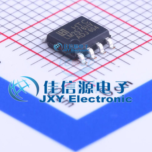 DC-DC电源芯片  LM2576HVDP-ADJ  HTC  SOP-8EP 150mil