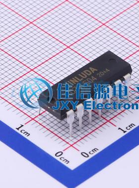 反相器 XD74LS04 XINLUDA(信路达) DIP-14 全新原装