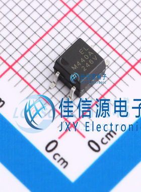 固态继电器 ELM440A(TA)(BMS)(PF)-VG 亿光 SMD-4P负载400V120mA