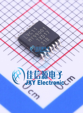 逻辑门     74LVC11PW,118  Nexperia(安世)  TSSOP-14