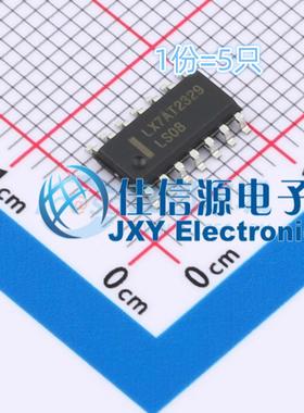 逻辑门 SN74LS08DR(LX) LX(灵星芯微) SOP-14与门4通道2V~6V(5只)