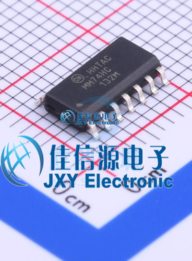 逻辑门     MM74HC132MX  onsemi(安森美)  SOIC-14