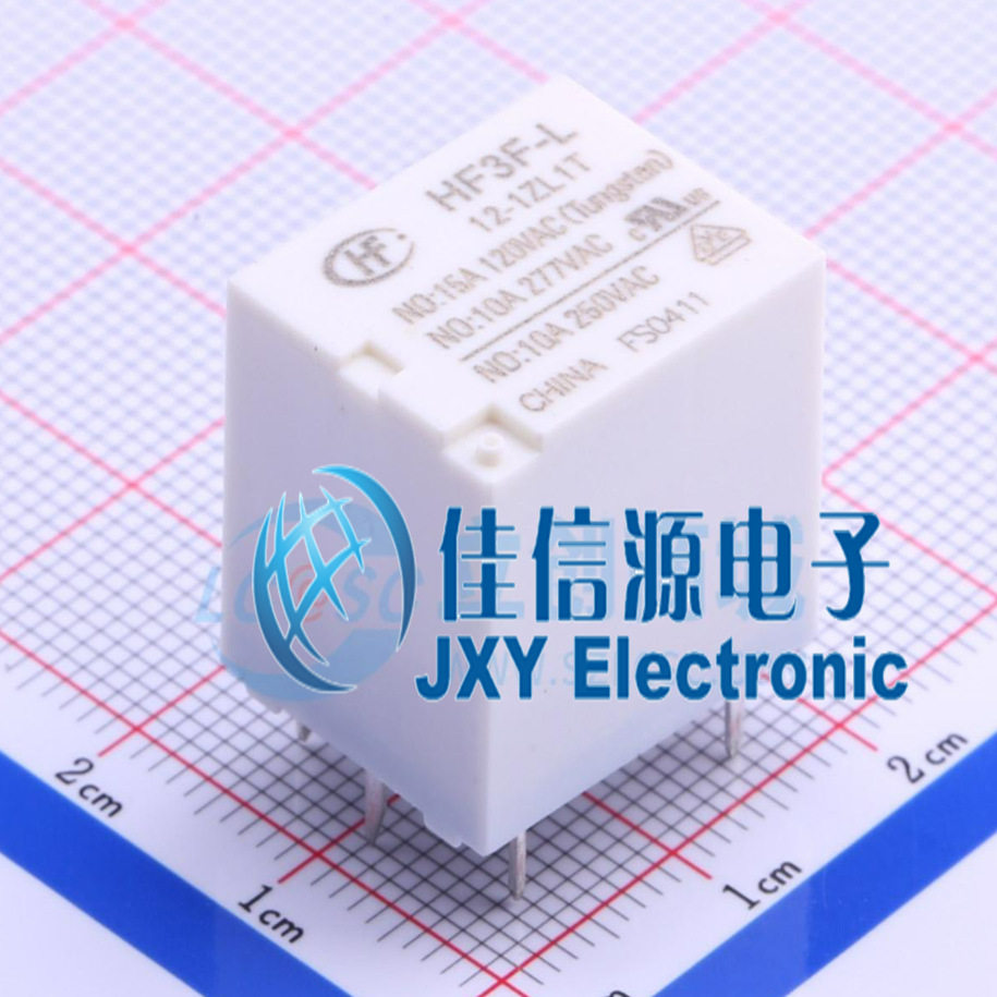 磁保持继电器    HF3F-L/12-1ZL1T   HF(宏发)  12V