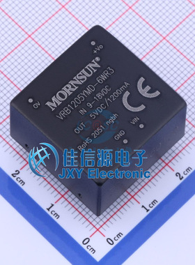 电源模块    VRB1205YMD-6WR3  MORNSUN(金升阳)  插件