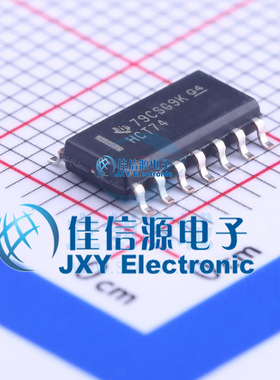 触发器   SN74HCT74DRG4  TI(德州仪器)  SOIC-14