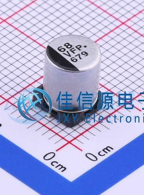 电解电容 EEEFPV680XAP PANASONIC(松下) 6.3x7.7 68uF 35V ±20%
