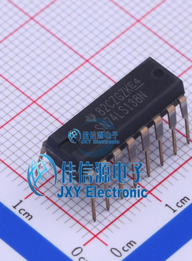 信号开关    SN74LS138N  TI()  DIP-16
