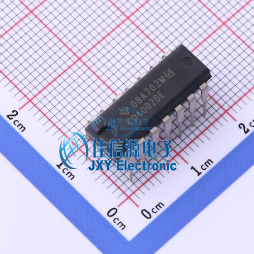 逻辑门     CD4002BE  TI()  PDIP-14