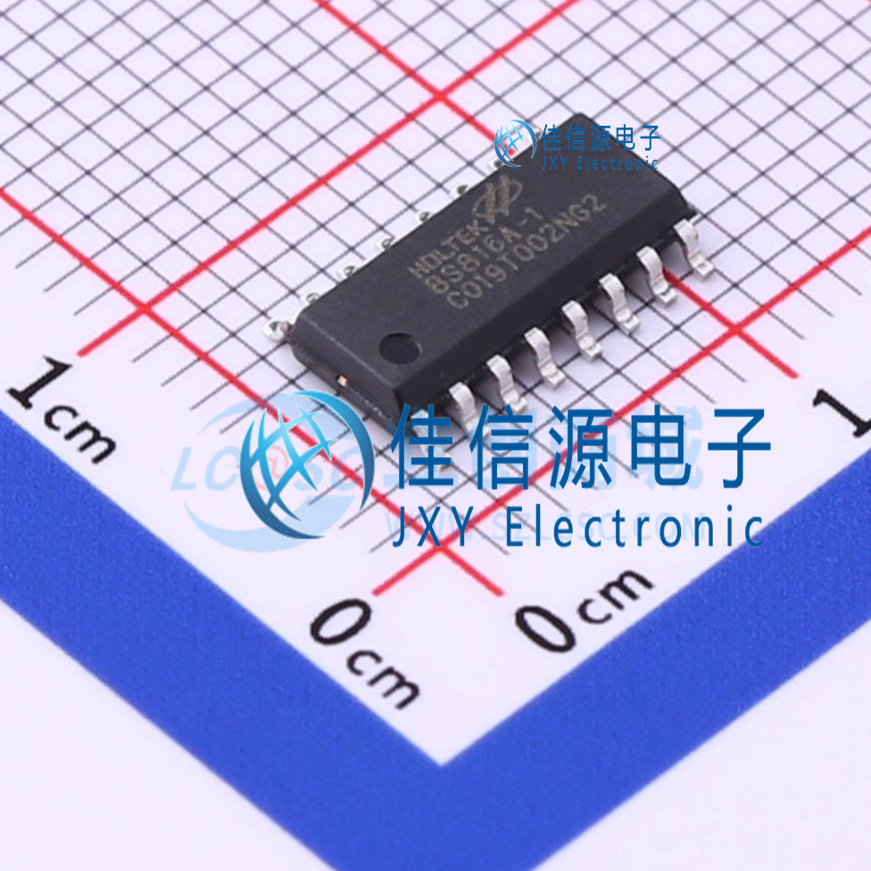 触摸芯片    BS816A-1  HOLTEK(合泰/盛群)  NSOP-16