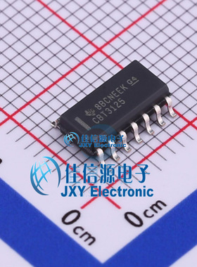 信号开关    SN74CBT3125DR  TI()  SOIC-14