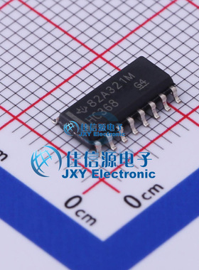 缓冲器/驱动器    SN74HC368DR  TI(德州仪器)  SOIC-16