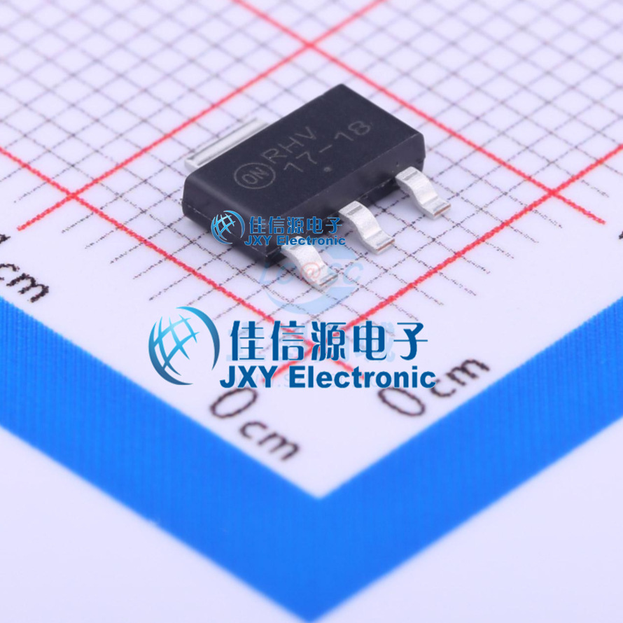 线性稳压器(LDO)  NCP1117ST18T3G  onsemi(安森美)  SOT-223-4