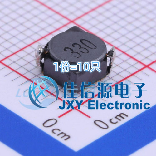 奇力新功率电感 SCDS5D28T-330M-S-N SMD 33uH 750mA（5只）