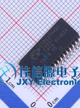 CY8C27443-24SXIT CYPRESS(赛普拉斯) SOIC-28
