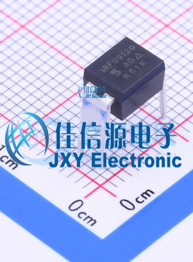 场效应管(MOSFET)     IRFD9120PbF  HEXDIP-4