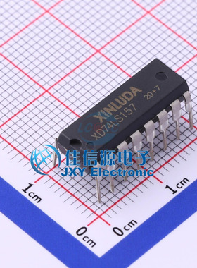 信号开关    XD74LS157  XINLUDA(信路达)  DIP-16