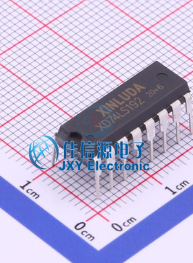 分频器 XD74LS192 XINLUDA(信路达) DIP-16 十进制同步加减计数器