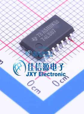 缓冲器/驱动器    SN74LS07NSR TI(德州仪器)  SO-14