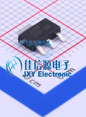 线性稳压器(LDO)  ZLDO1117QG33TA  DIODES(美台)  SOT-223