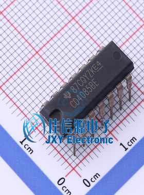 逻辑门     CD4085BE  TI()  PDIP-14